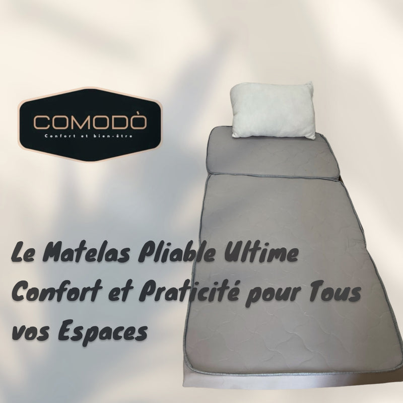 POUF MATELAS PLIABLE 90CM x190CM x10CM