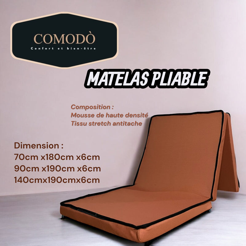 MATELAS DE SOL PLIABLE 70CM x190CM x6CM