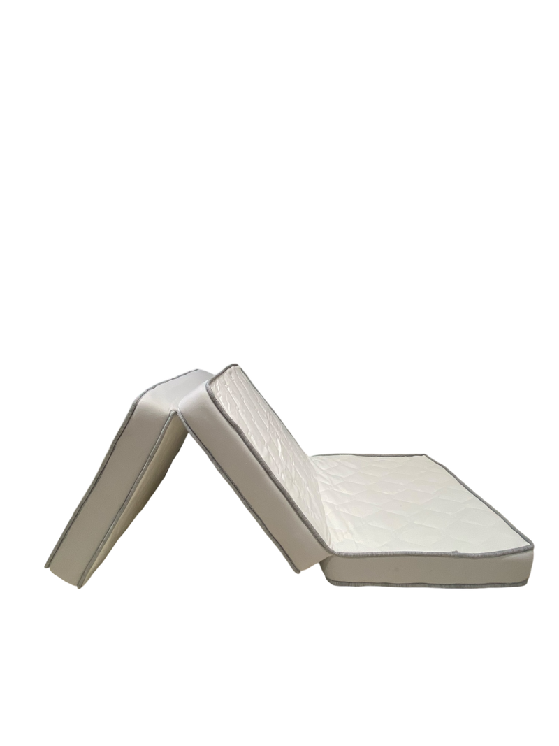 POUF MATELAS PLIABLE DOUBLE BORDURE 70CM x190CM x10CM