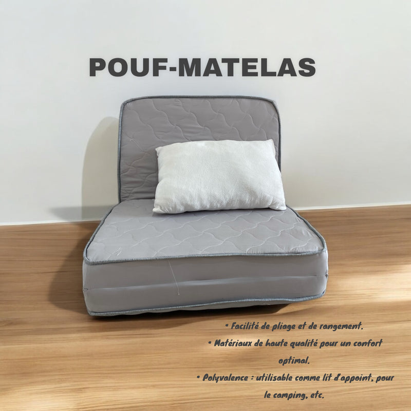 POUF MATELAS PLIABLE 90CM x190CM x10CM